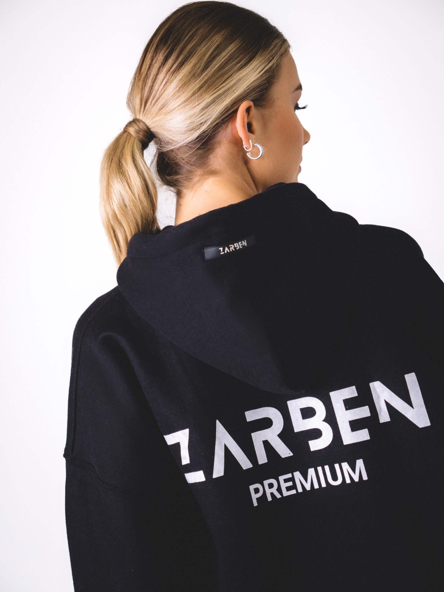 OVERSIZED HOODIE - BLACK